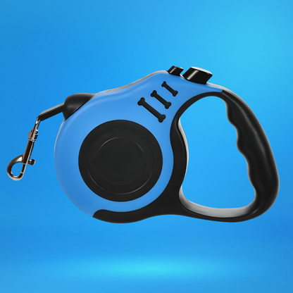 רצועה נמתחת ובטיחותית לכלבים (3 מטר)