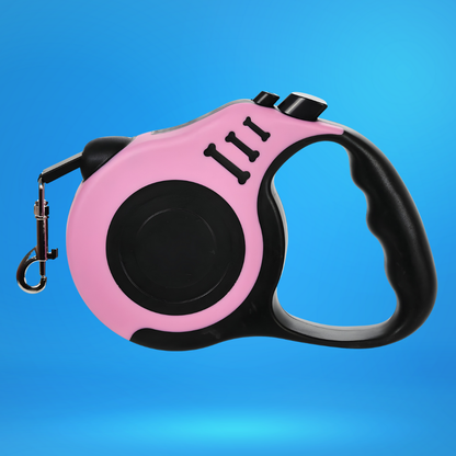 רצועה נמתחת ובטיחותית לכלבים (3 מטר)